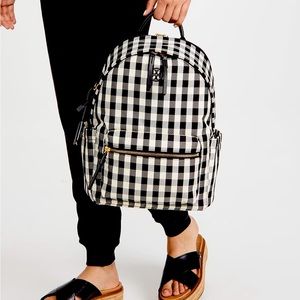 Tory Burch Piper gingham backpack nwot